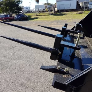 clamp on bale spears